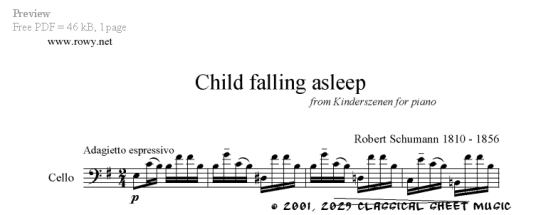 Free sheet music by Schulz M Schumann